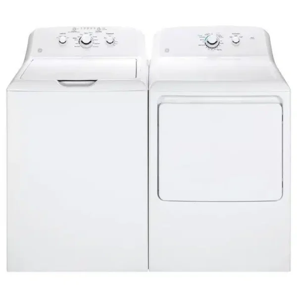GE 4.2 Cu. Ft. Top Load Agitator Washer and 7.2 Cu. Ft. Electric Dryer Combo