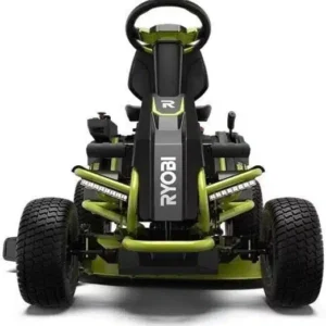 Ryobi 38-inch 100 Ah Battery Electric Rear Engine Riding Lawn Mower RY48111