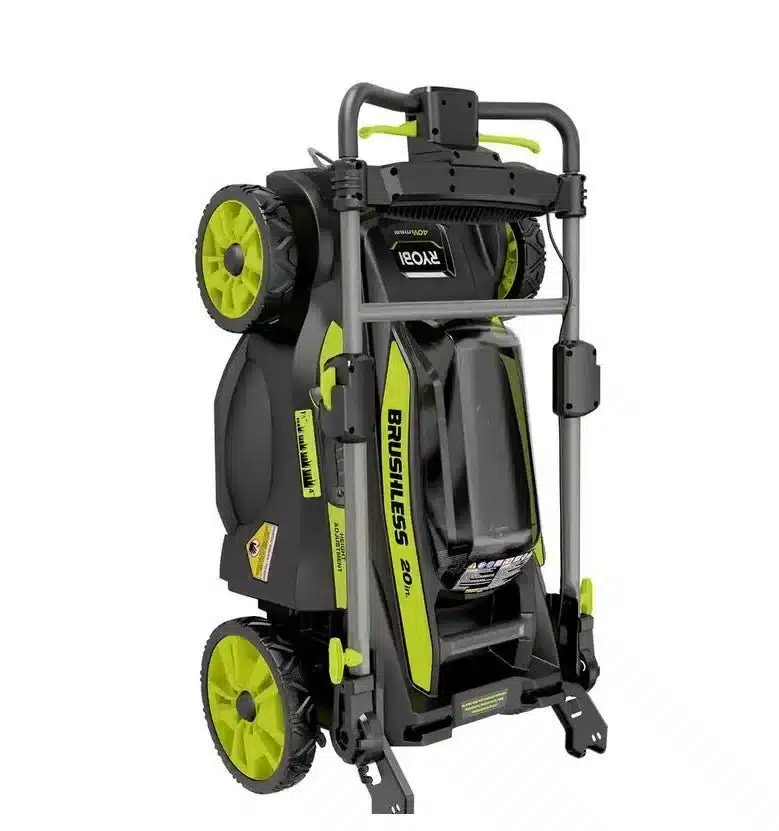 Ryobi 40V Brushless 20 in. Cordless Walk Behind Self-Propelled Lawn Mower with 6.0 Ah Battery & Charger 2 Ryobi 40V Brushless 20 in. Cordless Walk Behind Self-Propelled Lawn Mower with 6.0 Ah Battery & Charger - Image 3