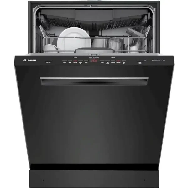 Bosch 500 Series 24″ Black Built-In Dishwasher – SHPM65Z56N - Image 2